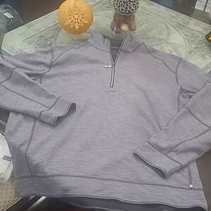 TOMMY BAHAMA New REVERSIBLE FLIPSHORE HALF ZIP SWEATER - COTTON BLEND L